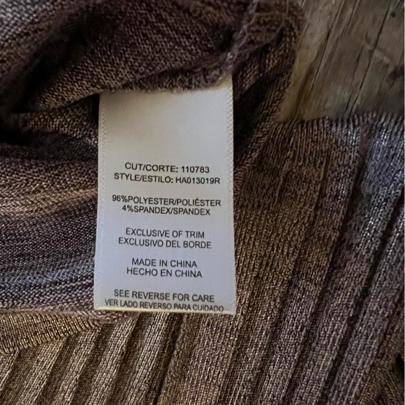 Soul Sanctuary Purple Sage Metallic Long Sleeve Top - Picture 8 of 8